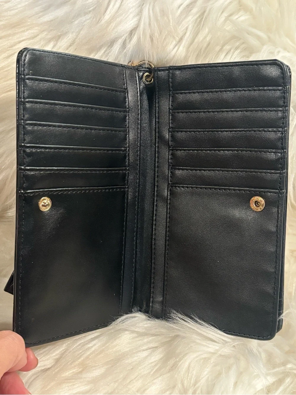 Aldo Black Bifold Wallet
